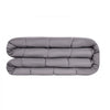 VEVOR Weighted Blanket, 25 lbs, 80 x 87 in King Size, Soft 100% Cotton Heavy Blanket with Glass Beads, Breathable Material, Suitable for 250-310 lbs lbs Adults, Anxiety Stress Relief, Improve Sleep, Grey
