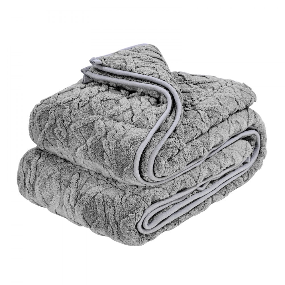 VEVOR Weighted Blanket, 20 lbs, 60 x 80 in Queen Size, Sherpa Fleece Heavy Blanket with Glass Beads, Soft Warm Cozy Fluffy Touch, for 200-250 lbs Adults, Anxiety Stress Relief, Improve Sleep, Grey