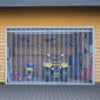 VEVOR Clear PVC Strip Curtain, 50 ft Length x 8 in Width, Plastic Door Strip Bulk Roll, Walk in Freezer Cooler Curtain Strips for Doorways of Supermarket, Garage, Warehouse, Barn, Pet Animal House