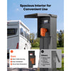 VEVOR Direct Burial Unmetered Pedestal Mount RV Power Outlet 50/30/20 Amp, for RV Hookup Camper Travel Trailer EV Electric Car, Electrical Outlet Panel with Breaker, NEMA 3R Weatherproof Enclosure