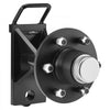 VEVOR Shipping Container Wheels 6-Lug Wheels Kit, Heavy Duty Shipping Container Axle with Ratchet Tie Down-Moves 20 ft - 40 ft, Secure Transport for Dock, Warehouse, Construction Site, Black