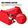 VEVOR Cargo Container Lock 9.84\"-17.32\" Locking Distance Semi Truck Door Locks with 2 Keys Shipping Container Accessories Red Powder-Coated with Spring Lock for Fixed Container(Large Size)