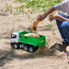 VEVOR RC Dump Truck Toy, 9-Channel 1:18 Scale, Remote Control Dump Truck RC Construction Vehicle Truck Toy with Light & 2 Rechargeable Batteries Birthday Gift for Toddlers Kids Boys and Girls Age 8+