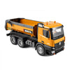 VEVOR RC Dump Truck Toy, 10-Channel 1:14 Scale, Remote Control Dump Truck RC Construction Vehicle Truck Toy with Light & 2 Rechargeable Batteries Birthday Gift for Toddlers Kids Boys and Girls Age 8+