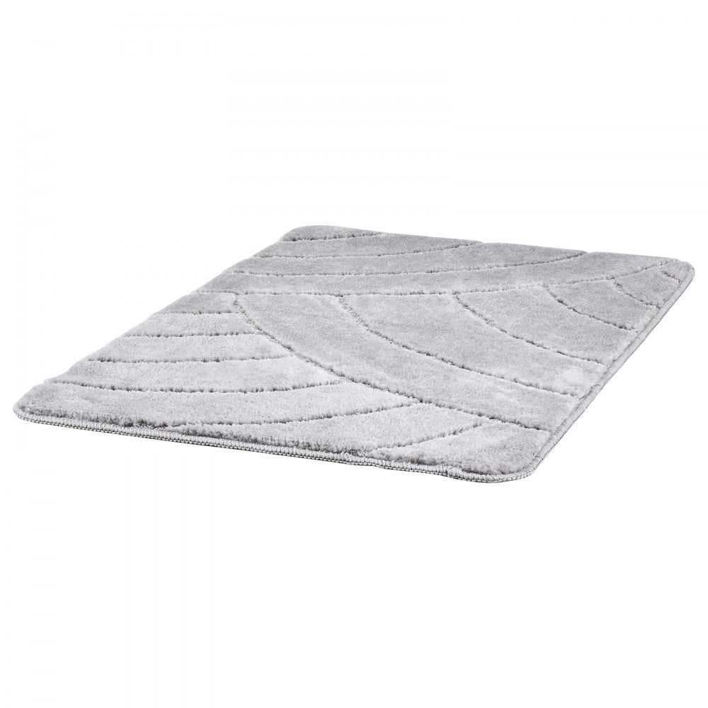 VEVOR Door Mat, 35.83 x 24.02 Inch, Front Door Mat Outside Entrance with Non-slip TPR Backing, Dirt-Resistant & Absorbent, Easy to Clean, Low-Profile Doormat for for Entryway, Patio, Porch, Grey