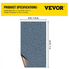 VEVOR Gray Marine Carpet 6 ft x 23 ft Boat Carpet Rugs Indoor Outdoor Rugs for Patio Deck Anti-Slide TPR Water-Proof Back Cut Outdoor Marine Carpeting Easy Clean Outdoor Carpet Roll
