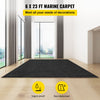 VEVOR Marine Carpet, 6 x 23 ft Boat Carpeting, Charcoal Black Marine Grade Boat Carpet, Indoor/Outdoor Marine Carpeting with Water-proof TPR Backing, Water-proof Carpet Roll for Home, Patio, Porch, De