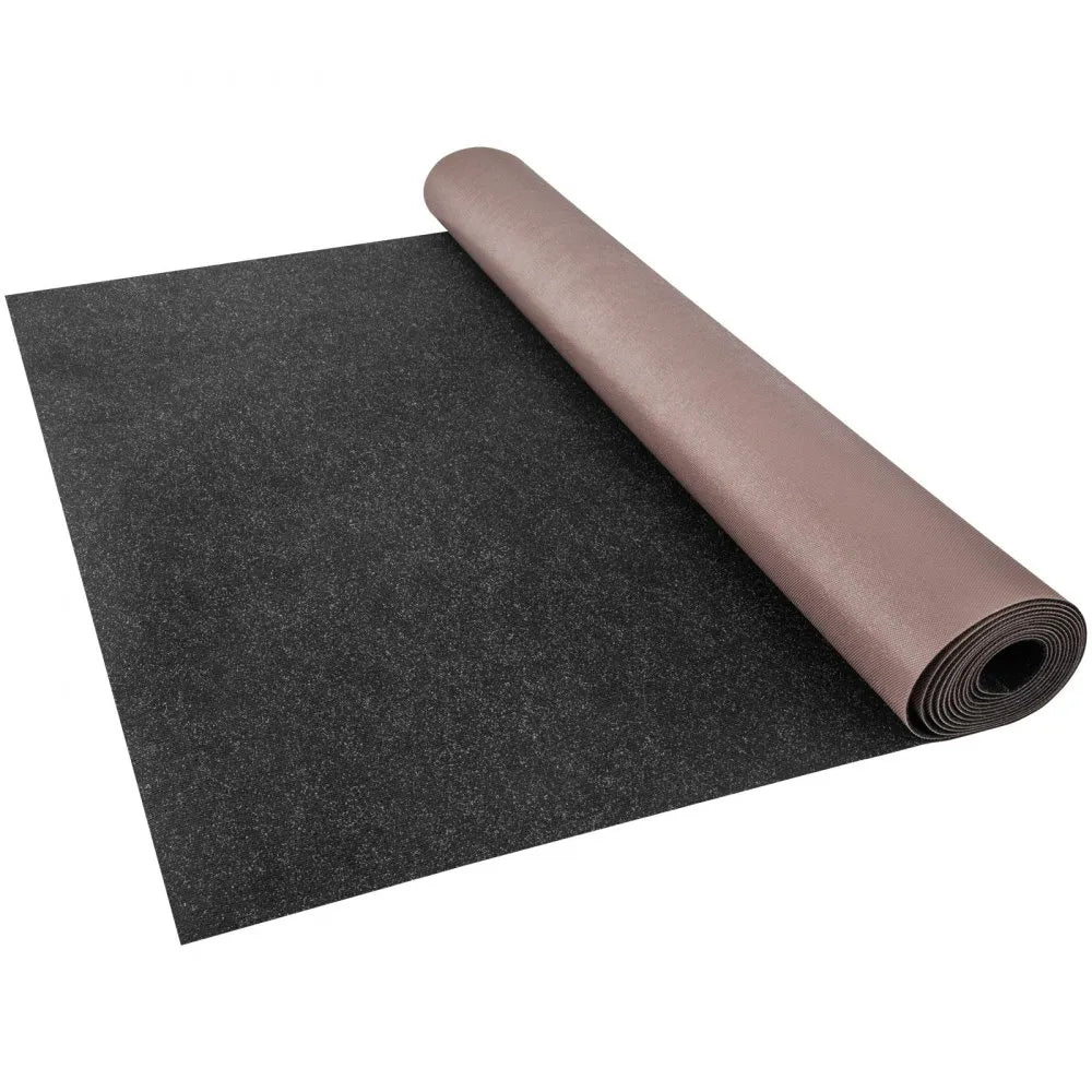 VEVOR Marine Carpet, 6 x 30 ft Boat Carpeting, Charcoal Black Marine Grade Boat Carpet, Indoor/Outdoor Marine Carpeting with Water-proof TPR Backing, Water-proof Carpet Roll for Home, Patio, Porch, De