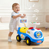 VEVOR Ride On Push Car for Toddlers Ages 19+ Months Sit-to-Stand Ride Toy, Kids Ride On Car for Boys & Girls, Music Steering Wheel, Horn, Under-Seat Storage, Detachable Back, Indoor & Outdoor Play