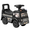 VEVOR Ride On Push Police Car for Toddlers Age 19+ Months Sit-to-Stand Ride, Kids Ride On Car for Boys Girls, Music Steering Wheel, Horn, Under-Seat Storage, Detachable Back,Indoor Outdoor Play, Black