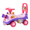 VEVOR Ride On Push Car for Toddlers Ages 19+ Months Sit-to-Stand Ride Toy, Kids Ride On Car for Boys Girls, Music Steering Wheel, Horn, Under-Seat Storage, Detachable Back,Indoor Outdoor Play,Purple
