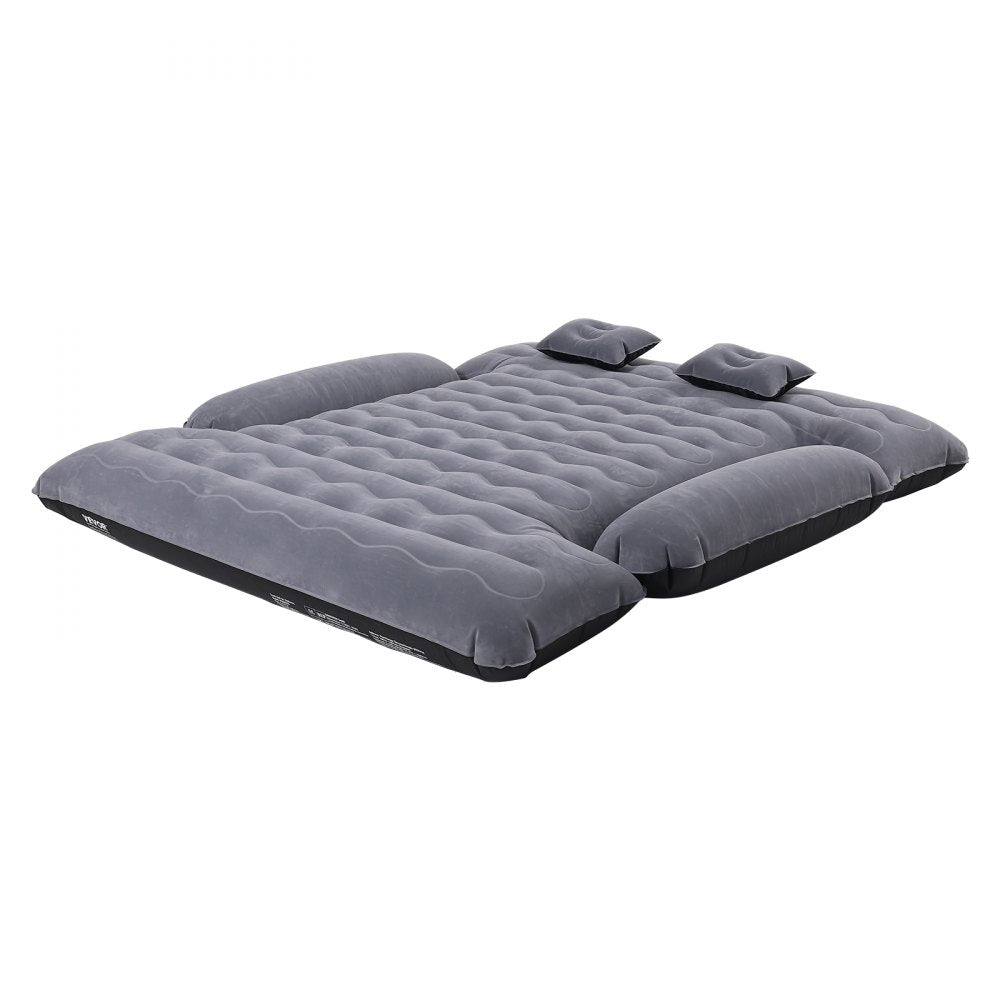 VEVOR Truck Bed Air Mattress, for 6-6.5 ft Full Size Truck Beds, Inflatable Air Mattress Camping Bed with 12V Air Pump 2 Pillows, Carry Bag, for Chevrolet Silverado, Dodge Ram, Ford 150/250/350