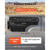 VEVOR Truck Bed Storage Box, 6.6 Gal/25 L Waterproof ABS Wheel Well Tool Box with Anti-Theft Combination Lock, Compatible with 2019-2023 Dodge Ram 1500, Driver Side Left (Drilling Required)
