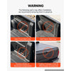 VEVOR Truck Bed Storage Box, 6.6 Gal/25 L Waterproof ABS Wheel Well Tool Box with Anti-Theft Combination Lock, Compatible with 2019-2023 Dodge Ram 1500 , Passenger Side Right (Drilling Required)