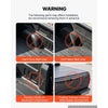 VEVOR Truck Bed Storage Box, 6.6 Gal/25 L Waterproof ABS Wheel Well Tool Box with Anti-Theft Combination Lock, Compatible with 1997-2014 Ford F-150, Passenger Side Right (Drilling Required)