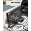 VEVOR Truck Bed Storage Box, 6.6 Gal/25L Waterproof ABS Wheel Well Tool Box with Anti-Theft Lock, Compatible with 2020-2025 Chevy/GMC Silverado/Sierra 2500/3500HD, Driver Side Left (Drilling Required)