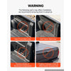 VEVOR Truck Bed Storage Box, 6.6 Gal/25L Waterproof ABS Wheel Well Toolbox, Anti-Theft Lock, Compatible with 2019-2021 Chevrolet Silverado 1500/GMC Sierra 1500, Passenger Side Right (Drilling Require)