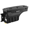 VEVOR Truck Bed Storage Box, 6.6 Gal/25 L Waterproof ABS Wheel Well Tool Box, Anti-Theft Lock, Compatible with 2019-2021 Chevrolet Silverado 1500/GMC Sierra 1500, Driver Side Left (Drilling Required)