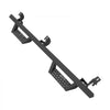 VEVOR Running Boards, 4 Inches Side Steps Compatible with 2005-2023 Toyota Tacoma Double Cab, Black Carbon Steel Nerf Bars, 550 lbs Load Capacity, Wide Non-Slip Hollow Surface with Rustproof Coating