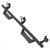 VEVOR Running Boards, 4 Inches Side Steps Compatible with 2009-2018 Dodge Ram 1500 (Including 19-24 Classic), 2010-2024 Dodge Ram 2500/3500 Crew Cab, Black Carbon Steel Nerf Bars, 550 lbs Capacity