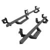 VEVOR Running Boards, 4 Inches Side Steps Compatible with 2009-2018 Dodge Ram 1500 (Including 19-24 Classic), 2010-2024 Dodge Ram 2500/3500 Crew Cab, Black Carbon Steel Nerf Bars, 550 lbs Capacity