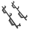 VEVOR Running Boards, 4 Inches Side Steps Compatible with 2009-2018 Dodge Ram 1500 (Including 19-24 Classic), 2010-2024 Dodge Ram 2500/3500 Crew Cab, Black Carbon Steel Nerf Bars, 550 lbs Capacity
