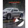 VEVOR Running Boards, 3 Inches Side Steps Compatible with 2019-2025 Chevy GMC 1500/2500HD/3500HD Crew Cab, Black Carbon Steel Nerf Bars, 550 lbs Load Capacity, Non-Slip Surface with Rustproof Coating