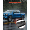 VEVOR Running Boards, 6 Inches Side Steps Compatible with 2009-2018 Dodge Ram 1500 Crew Cab, 2010-2025 Dodge Ram 2500 3500 Crew Cab(Not Fit 2019-2025 Ram 1500 New Body), Wide Non-Slip Black Carbon Steel Nerf Bars, 550 lbs Load Capacity