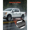 VEVOR Running Boards, 6 Inches Side Steps Compatible with 2015-2025 Ford F150 SuperCrew Cab, 2017-2025 Ford F150 SuperCrew Cab, Black Carbon Steel Nerf Bars, 550 lbs Load Capacity, Non-Slip Surface
