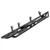 VEVOR Running Boards, 6 Inches Side Steps Compatible with 2024-2025 Toyota Tacoma Double Cab, Black Carbon Steel Nerf Bars, 550 lbs Load Capacity, Wide Non-Slip Hollow Surface with Rustproof Coating