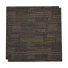VEVOR Carpet Tiles Reusable 24x24 inch, 24 PCS Modular Carpet Square Rug, Commercial Floor Soft Padded for Seamless Cover 96sq.ft², Easy DIY for Living Room Bedroom Office Indoor,Gray & Brown