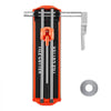VEVOR 17-Inch Manual Tile Cutter for Wall & Polished Tiles,Double Rails for Precise Cutting, Tungsten Carbide Wheel,Non-Slip Handle,Anti-Displacement Pressure Rod,Precise Cuts for Pros & Beginners