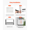 VEVOR Air Conditioner Wall Sleeve, 26 in Through the Wall Air Conditioner Sleeve, Wall Sleeve, Compatible with Most Brands of Through the Wall AC, Durable and Weather-Resistant Insulation Accessories
