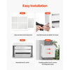 VEVOR Air Conditioner Wall Sleeve, 26 in Through the Wall Air Conditioner Sleeve, Exterior Grille,AC, Fit Most Brands of Through the Air Conditioner, Durable and Weather-Resistant