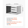 VEVOR Air Conditioner Wall Sleeve, 26 in Through the Wall Air Conditioner Sleeve, Exterior Grille,AC, Fit Most Brands of Through the Air Conditioner, Durable and Weather-Resistant