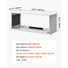 VEVOR Air Conditioner Wall Sleeve, 42 in Through the Wall Air Conditioner Sleeve, Wall Sleeve, Compatible with Most Brands of Through the Wall AC, Durable and Weather-Resistant Insulation Accessories