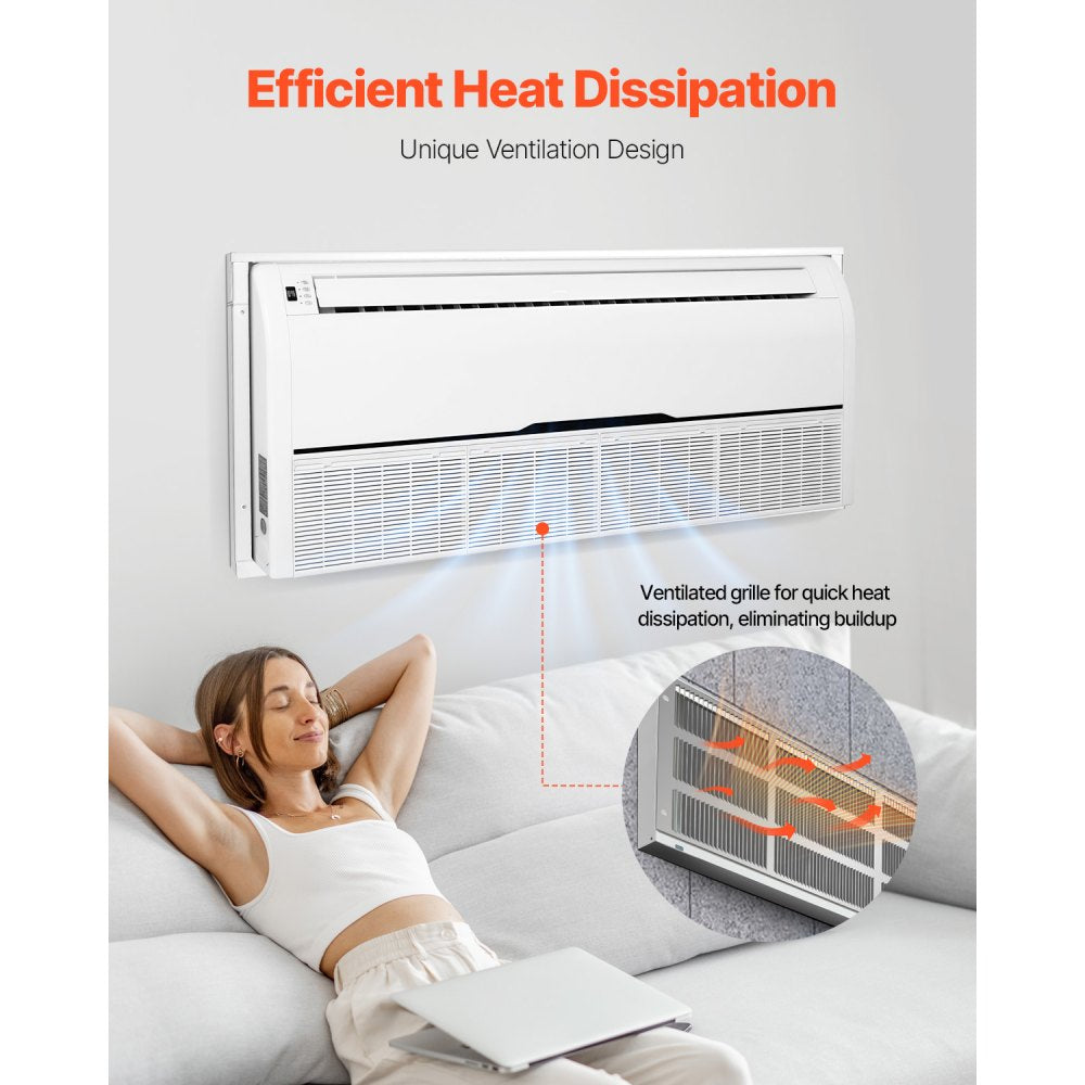 VEVOR Air Conditioner Wall Sleeve, 42 in Through the Wall Air Conditioner Sleeve, Exterior Grille, Wall AC Sleeve, Fit Most Brands of Through the Wall Air Conditioner, Durable and Weather-Resistant