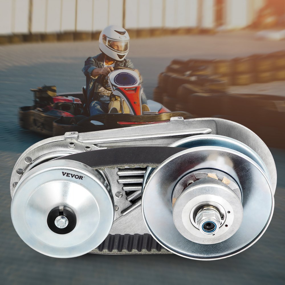 VEVOR Go Kart Torque Converter Kit CVT Clutch 3/4"  Replaces Comet TAV2 30-75 218353A Manco 10T #40/41 (Comes with 1 Sprocket - 1x 10 Tooth 40/41)