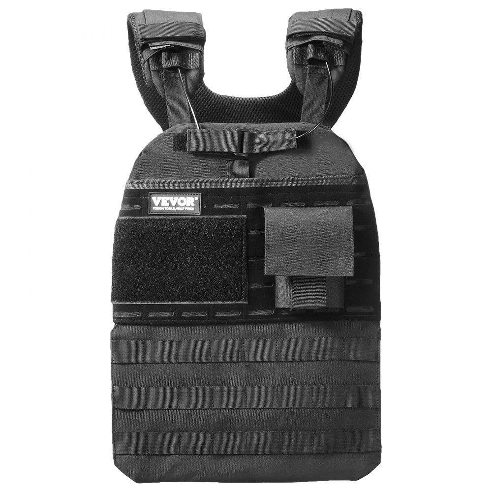 VEVOR Weighted Vest, 40lb Weight Vest, Adjustable Body Weight Jacket for Men Women, Workout Equipment for Strength and Endurance Training, Running, Jogging, Walking, Fitness, and Weight Loss
