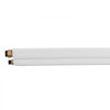 VEVOR 50ft Mini Split Line Set, 1/4” & 1/2” OD AC Copper Tubing Pipe, 3/8 White PE Thickened Insulated Coil with Flared Nuts, Rich Fittings, for Mini Split Air Conditioner HVAC or Heat Pump System