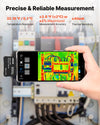 VEVOR Thermal Imaging Camera for Android & iOS, 512 x 384 Super Resolution with Macro Lens, 25HZ Refresh Rate Infrared Thermal Imager for Smartphones Tablets, 256 x 192 IR Resolution, -4°F to 1022°F