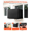 VEVOR Air Conditioner Cover, 20.87 x 15.75 x 14.96 inch Ac Cover for Air Conditioning Unit, Double-Layer, Waterproof Polyester Fabric, Adjustable Shoulder Strap, Universal Size for Outdoor Outside