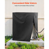 VEVOR Air Conditioner Cover, 38 x 38 x 40 inch Ac Cover for Air Conditioning Unit, Three-Layer, Waterproof Polyester Fabric, Mesh Ventilation, Universal Defender for Outdoor Outside Ac Unit, Black