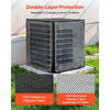 VEVOR Air Conditioner Cover, 32 x 32 x 36 inch Ac Cover for Air Conditioning Unit, Dual-Layer, Detachable Canopy,Waterproof Polyester, Universal HVAC Protector for Outdoor Outside Ac Unit, Black