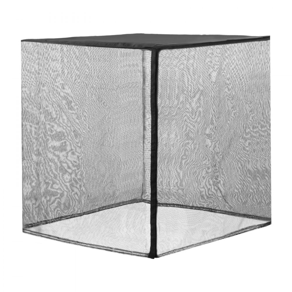 VEVOR Air Conditioner Cover, 36 x 36 x 40 inch Ac Cover for Air Conditioning Unit, Dual-Layer, Detachable Canopy,Waterproof Polyester, Universal HVAC Protector for Outdoor Outside Ac Unit, Black