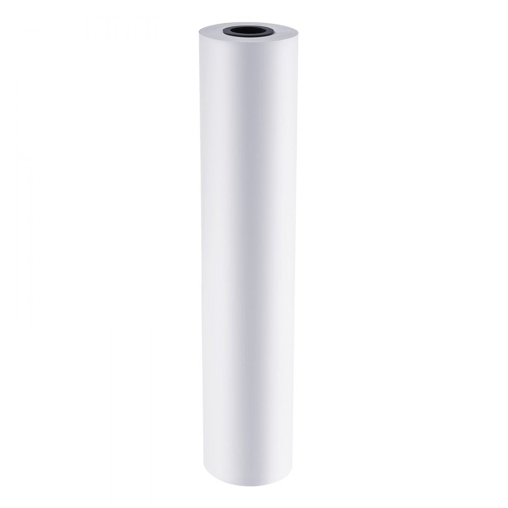 VEVOR Wide Format Paper, 24 in x 300 ft Plotter Roll, 2 Rolls CAD Bond Rolls with 2 in Core, 20 LB Bond Paper Rolls, Ideal for CAD Drawings, Engineering Plans, GIS Maps, and Architectural Designs