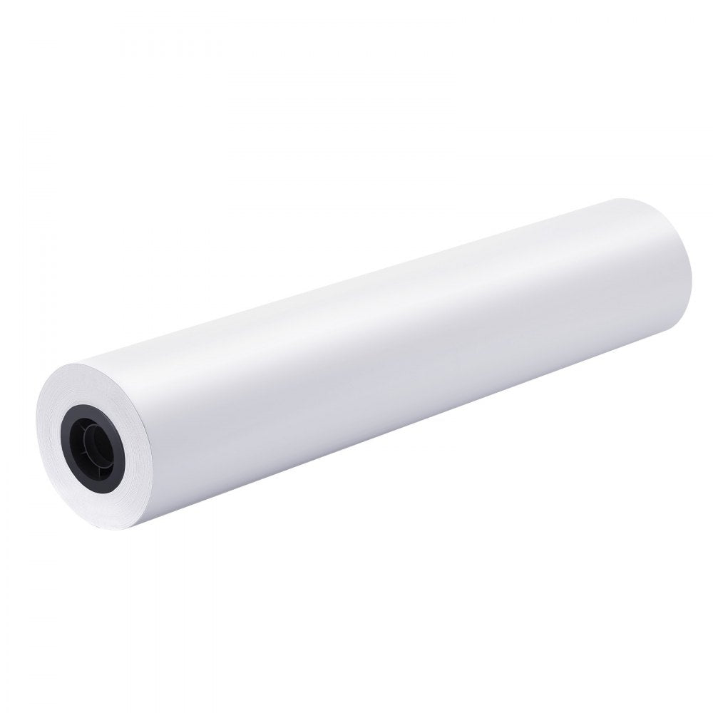 VEVOR Wide Format Paper, 24 in x 300 ft Plotter Roll, 2 Rolls CAD Bond Rolls with 2 in Core, 20 LB Bond Paper Rolls, Ideal for CAD Drawings, Engineering Plans, GIS Maps, and Architectural Designs