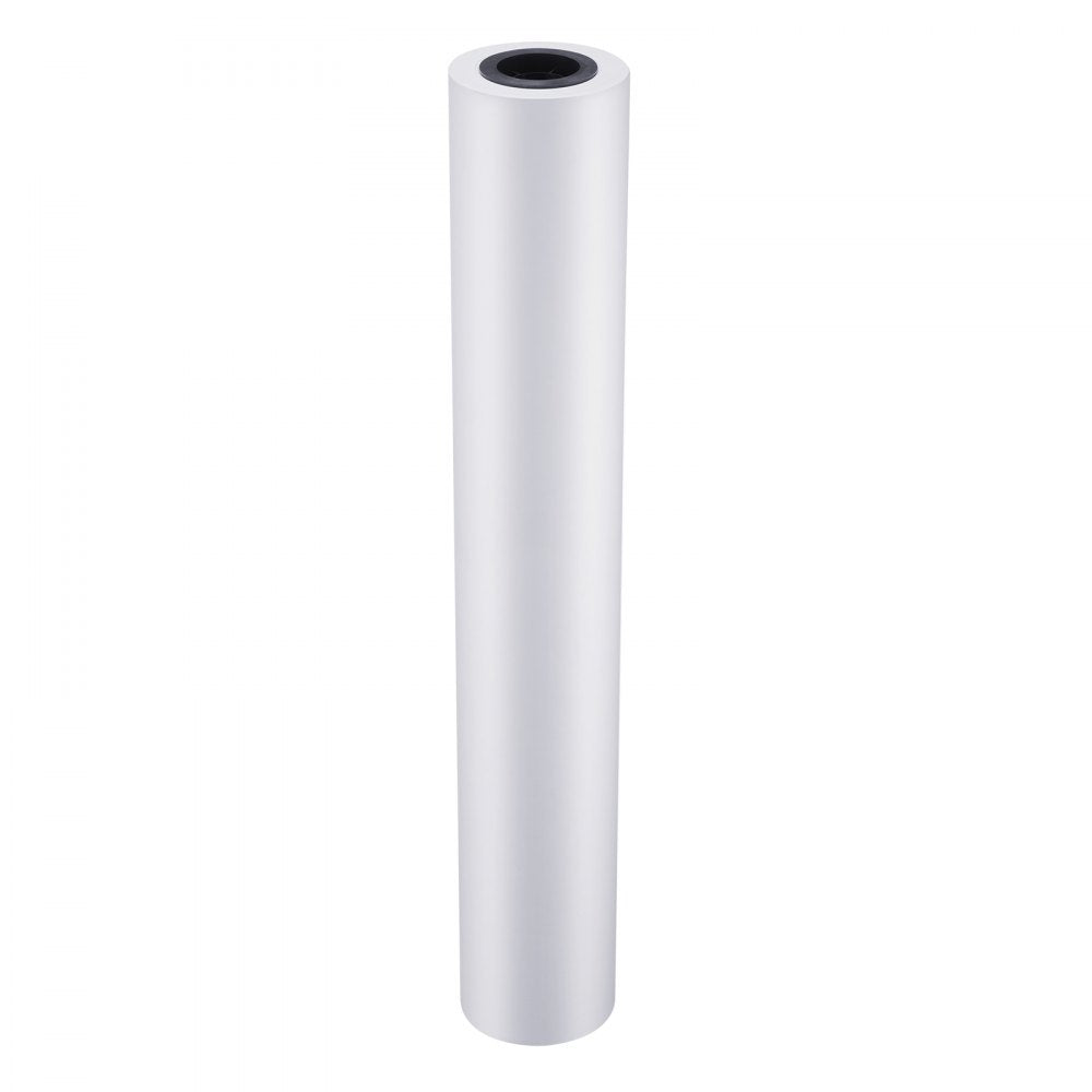 VEVOR Wide Format Paper, 24 in x 150 ft Plotter Paper, 6 Rolls CAD Bond Rolls with 2 in Core, 20 LB Bond Paper Rolls, Idea for CAD Drawings, Engineering Plans, GIS Maps & Architectural Designs