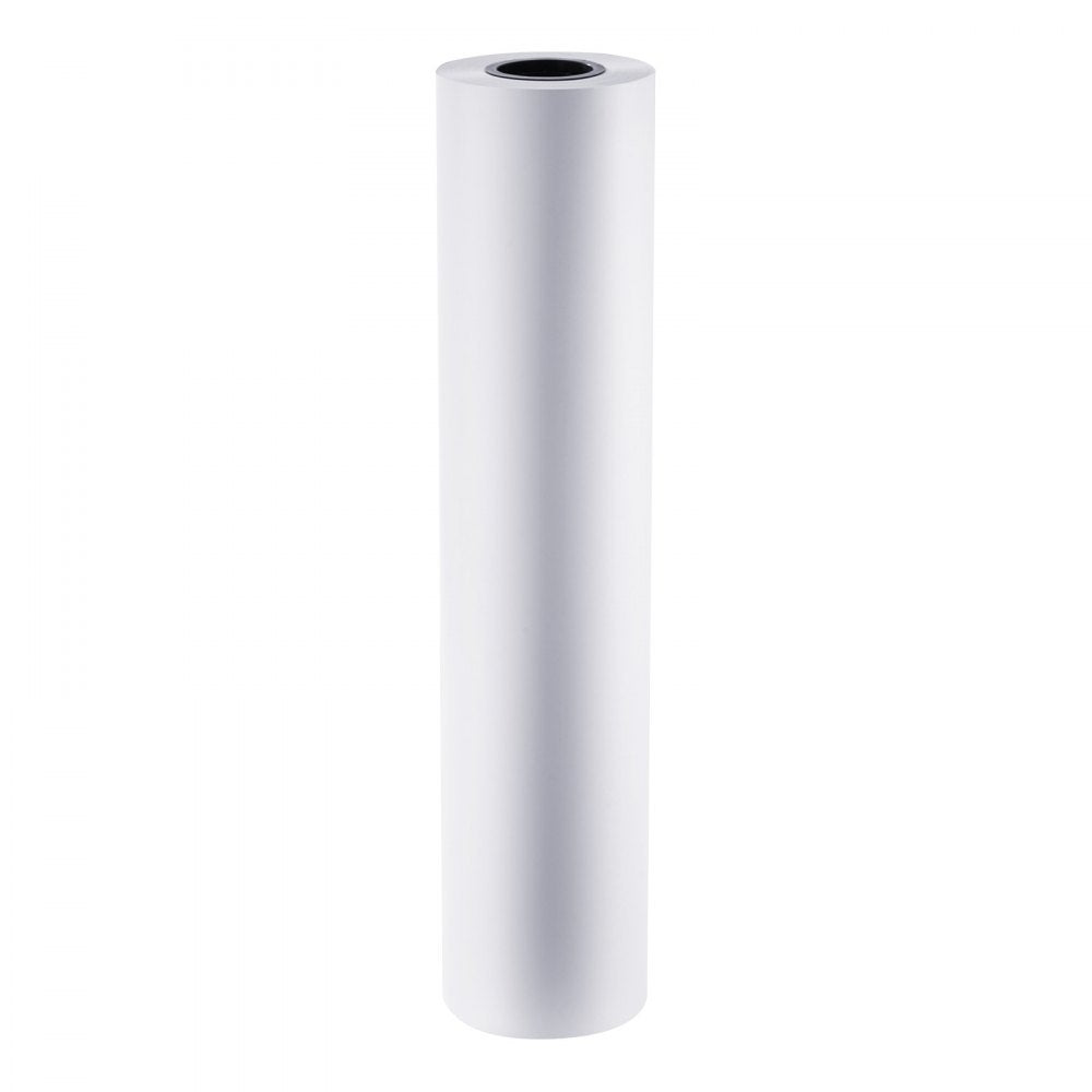 VEVOR Wide Format Paper, 30 in x 500 ft Plotter Roll, 2 Rolls CAD Bond Rolls with 3 in Core, 20 LB Bond Paper Rolls, Ideal for CAD Drawings, Engineering Plans, GIS Maps, and Architectural Designs
