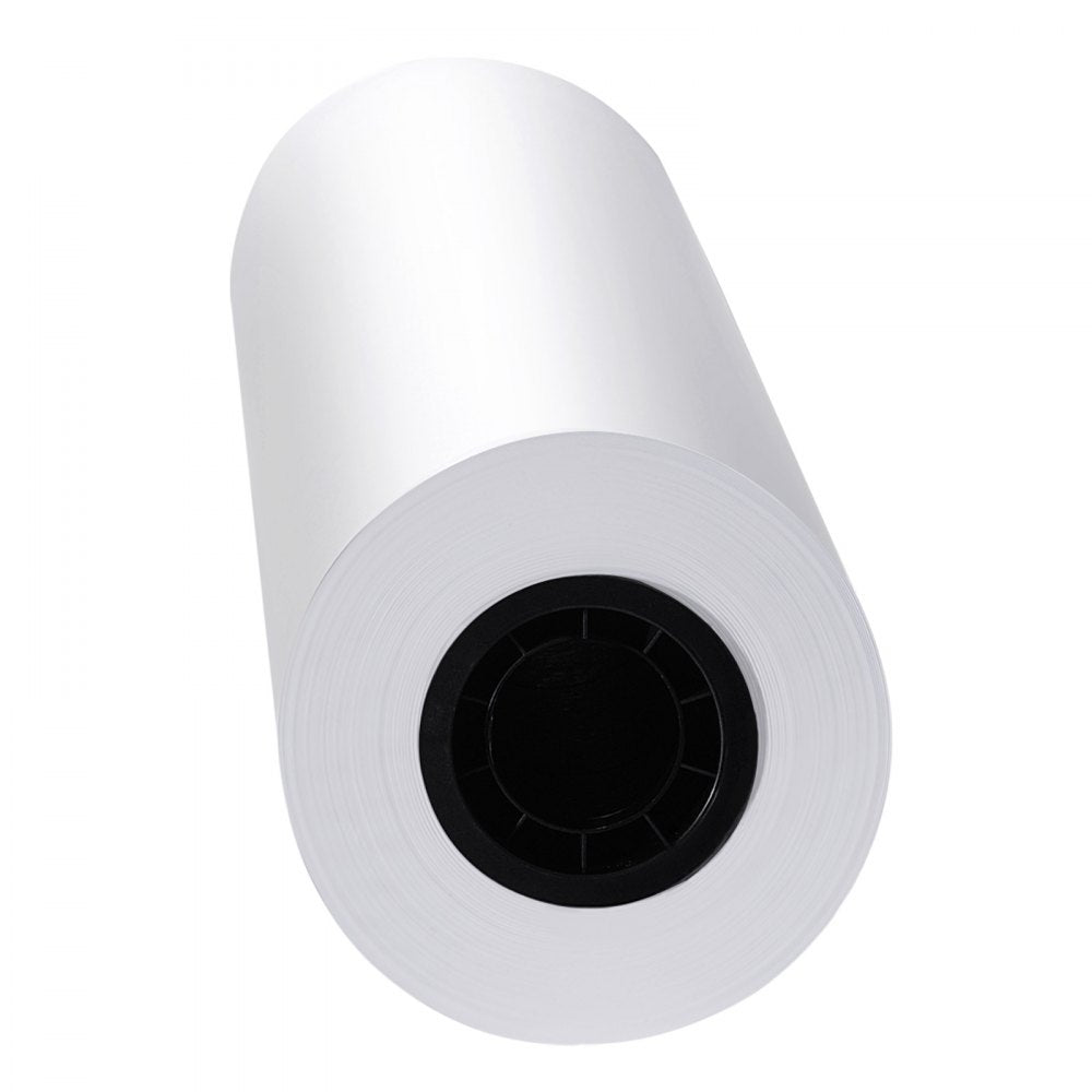 VEVOR Wide Format Paper, 30 in x 500 ft Plotter Roll, 2 Rolls CAD Bond Rolls with 3 in Core, 20 LB Bond Paper Rolls, Ideal for CAD Drawings, Engineering Plans, GIS Maps, and Architectural Designs